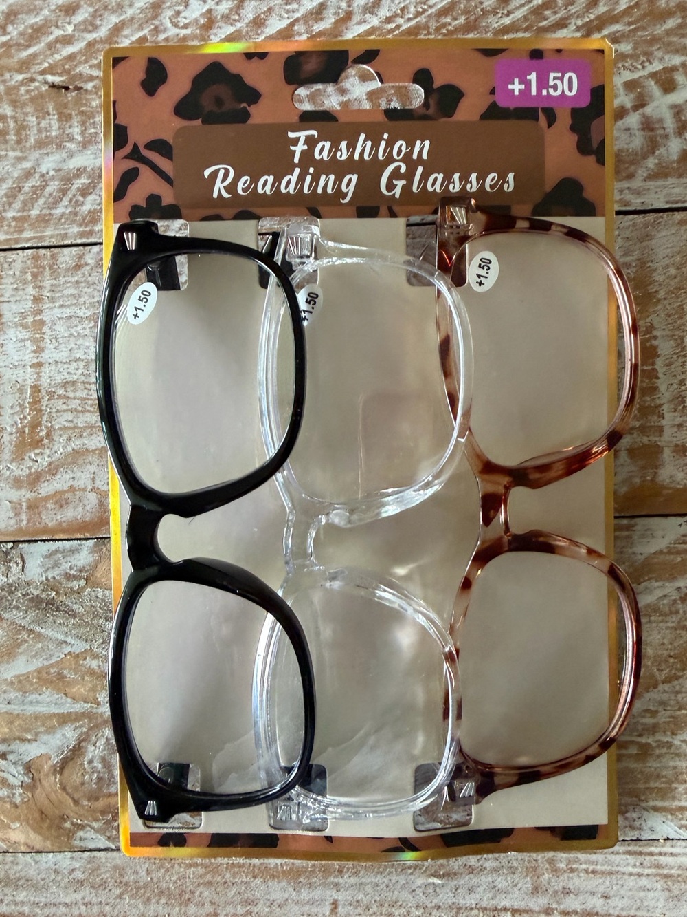✨ Fashion Reading Glasses – 3-Pair Set ✨ 🆕 +1.50 🔎Readers